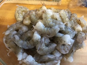 peeled shrimp