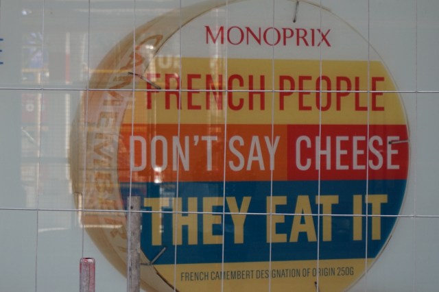 monoprix cheese