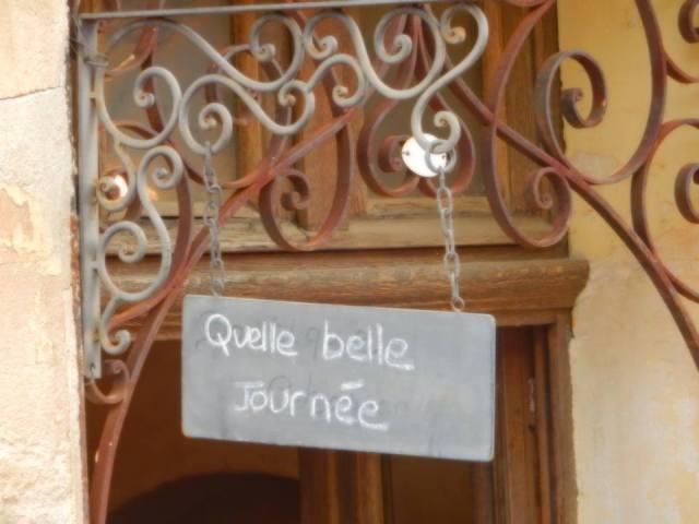 quelle belle journée