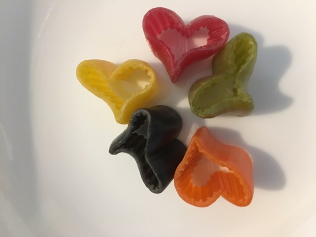 heart pasta